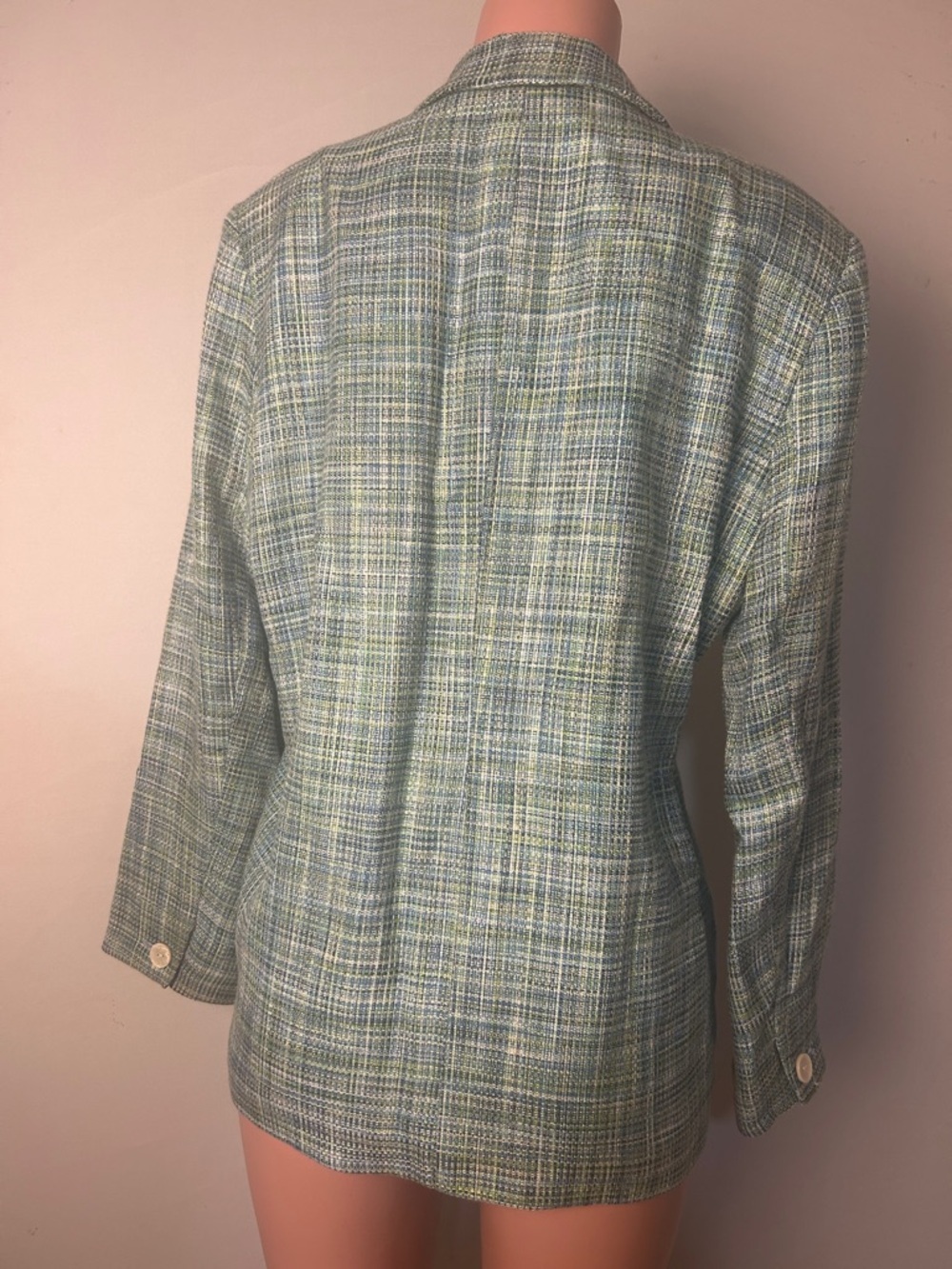 The Tog Shop Women Blue Jacket Long Sleeve Size 14 - Picture 7 of 10